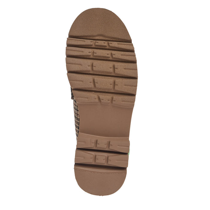 Corkys Footwear Women's Not Literally Black Tan Houndstooth Shoe