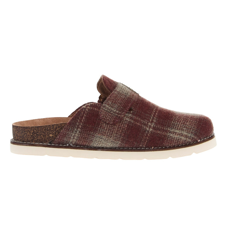 Corkys Footwear Women's Day Dream Rust Plaid Slip On