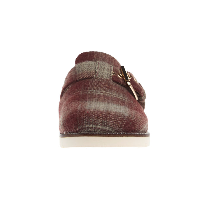 Corkys Footwear Women's Day Dream Rust Plaid Slip On