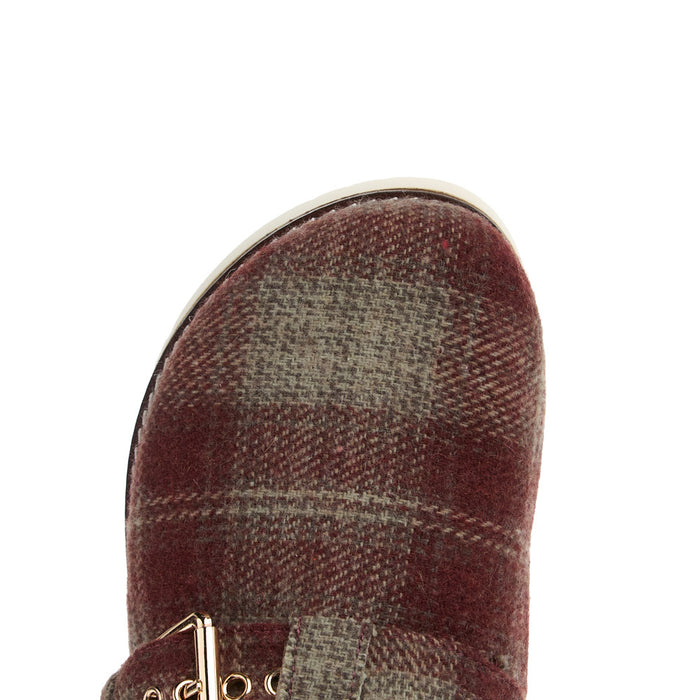 Corkys Footwear Women's Day Dream Rust Plaid Slip On