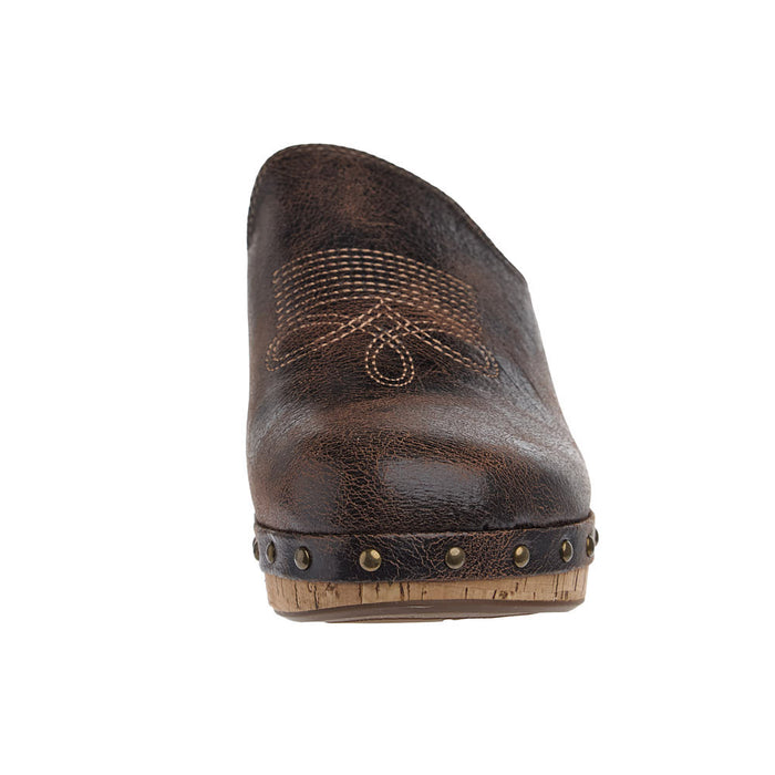 Corkys Footwear Women's Yee Haw Espresso Crinkle Wedge