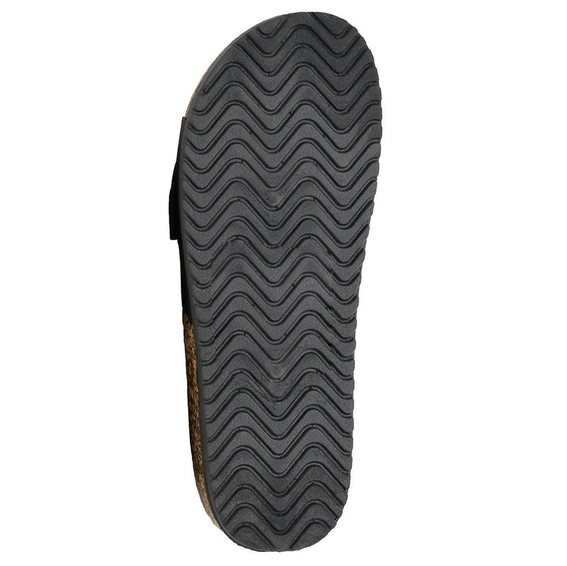 Corkys Footwear Women's Black Road Trip Slide
