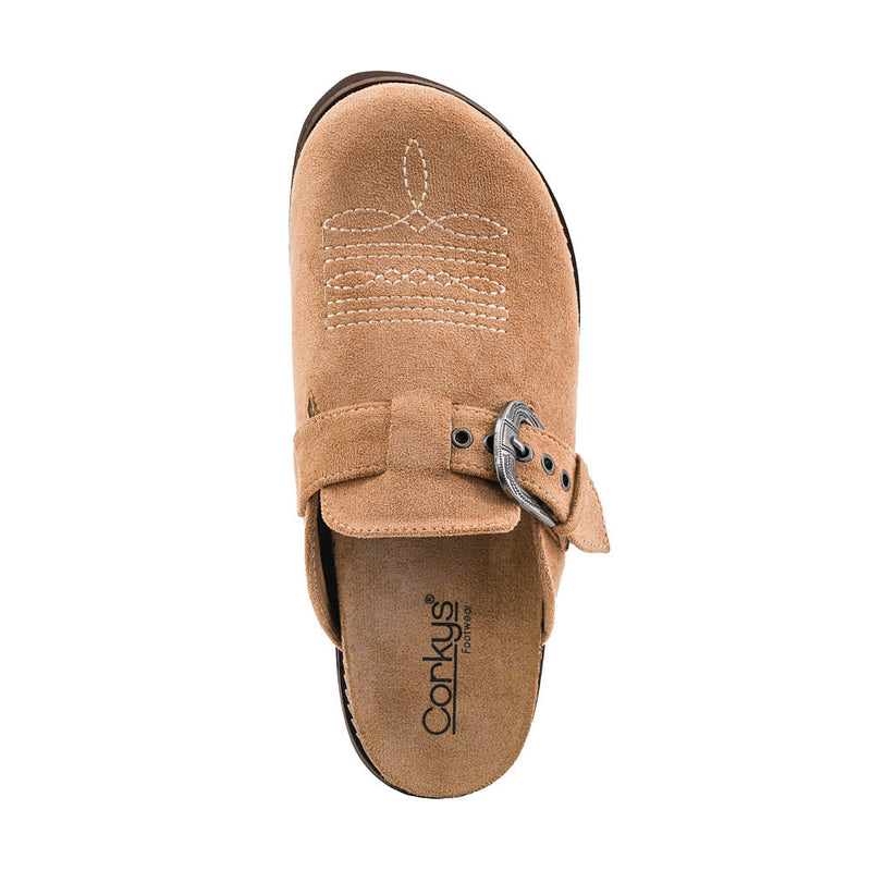 Corkys Footwear Women's Broken In Camel Mule