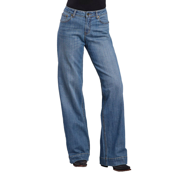 Tin Haul Women's Mid Rise Stella Wide Leg Jeans