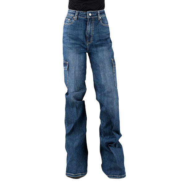 Tin Haul Wide Leg Cargo Jeans