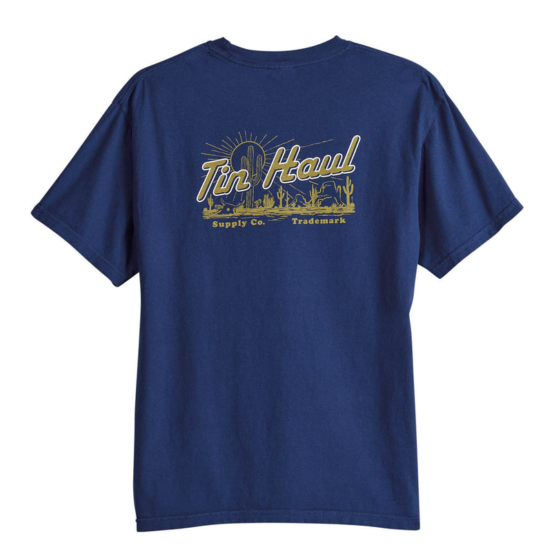 Tin Haul Blue Navy Desert Supply Co T-Shirt