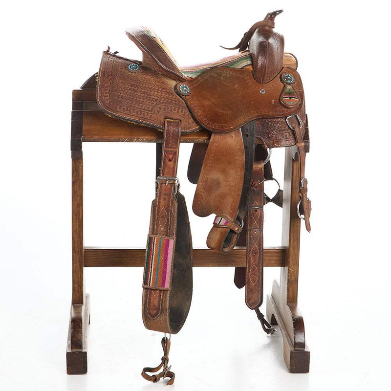 Tough 1 13in Used Youth Barrel Saddle