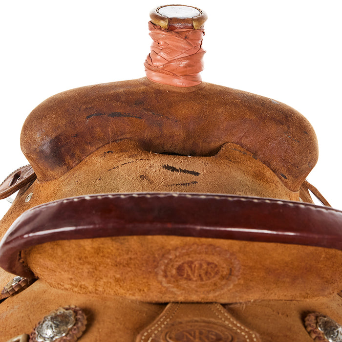 Nrs Competitor Series Used 12in Roughout Youth Team Roper