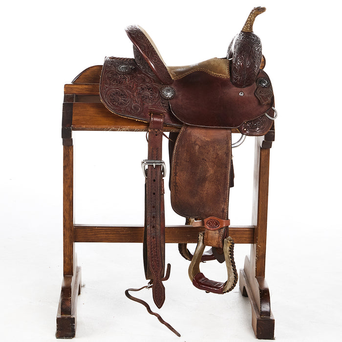 Nrs Competitor Series Used 13in Youth Barrel Saddle