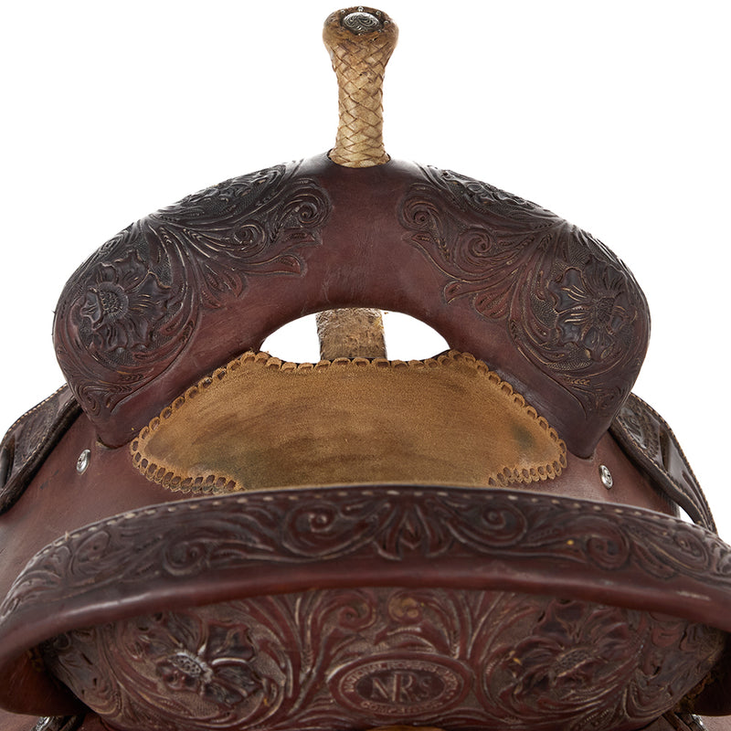 Nrs Competitor Series Used 13in Youth Jay Flower Barrel Saddle