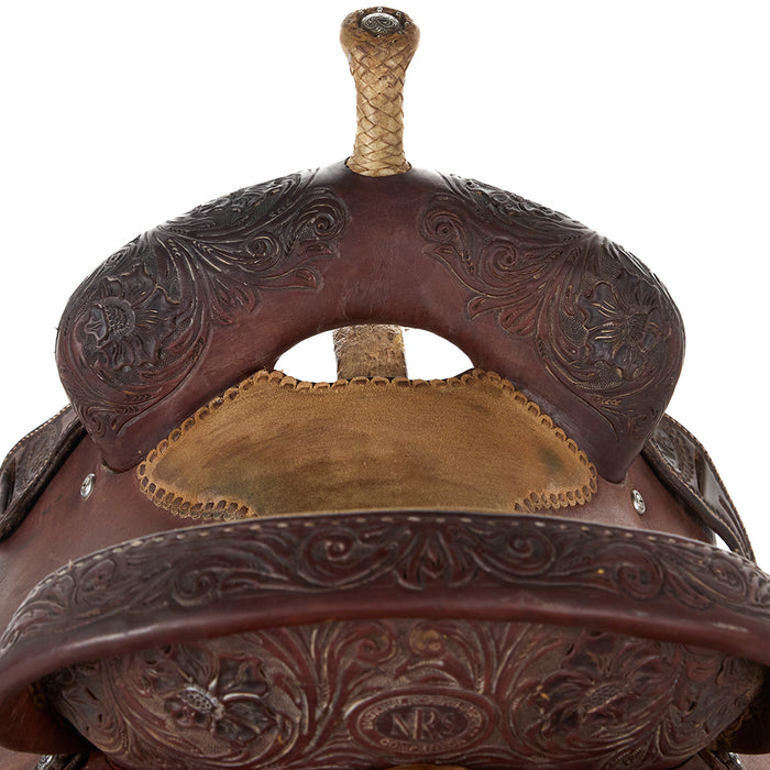 Nrs Competitor Series Used 13in Youth Jay Flower Barrel Saddle