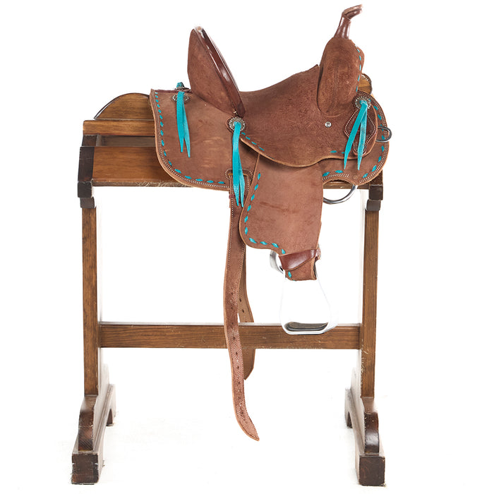NRS Used 12in Youth Barrel Saddle