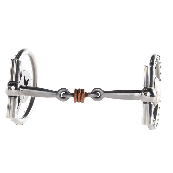 Tom Balding Bits 3 in 1 Concho Snaffle Bit