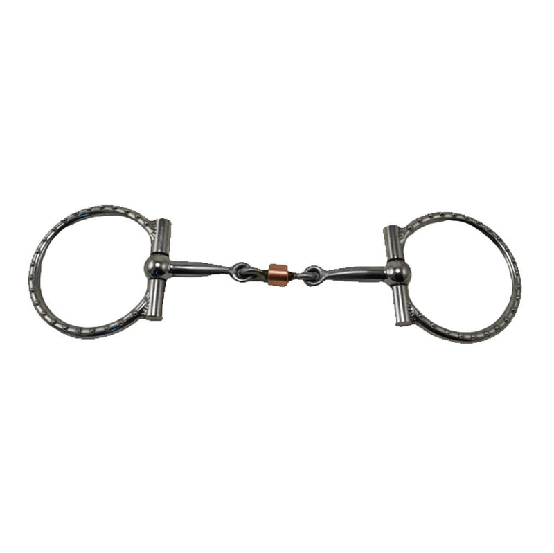 Tom Balding Bits Ballhinge Slick Snaffle 50 with Dots