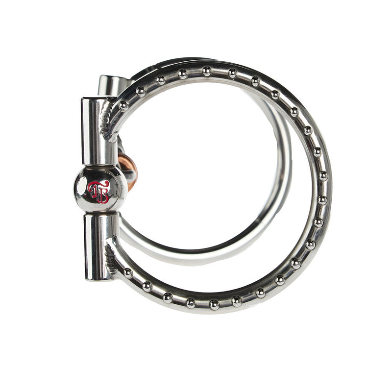 Tom Balding Bits Ballhinge 3-in Snaffle with Dots