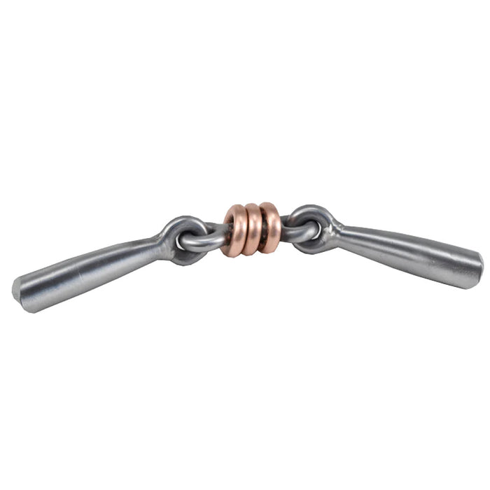 Tom Balding Bits Ballhinge 3-in Snaffle with Dots