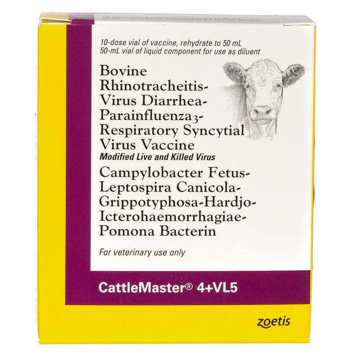 Zoetis Animal Health CattleMaster 4&VL5 10 Dose