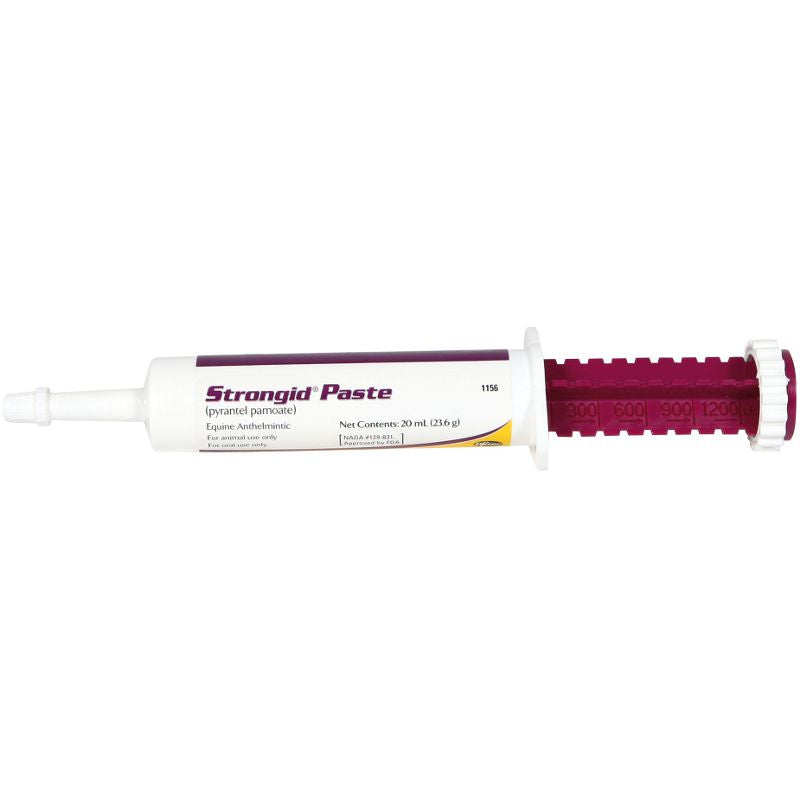 Zoetis Animal Health Strongid Paste Equine Dewormer Paste 20ml Tube