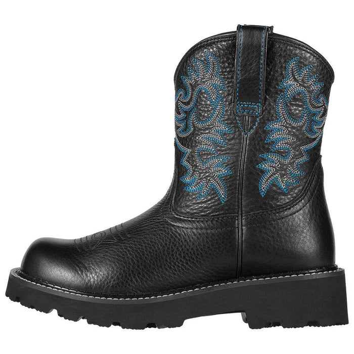 Ariat Womens Fatbaby Black Deertan Boot 10000833