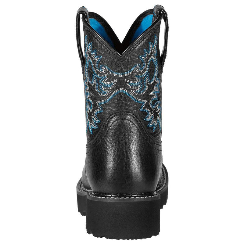 Ariat Womens Fatbaby Black Deertan Boot 10000833