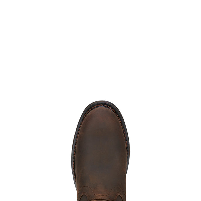 Ariat Men's WorkHog Oily Distressed Waterproof Composite Toe Work Boot