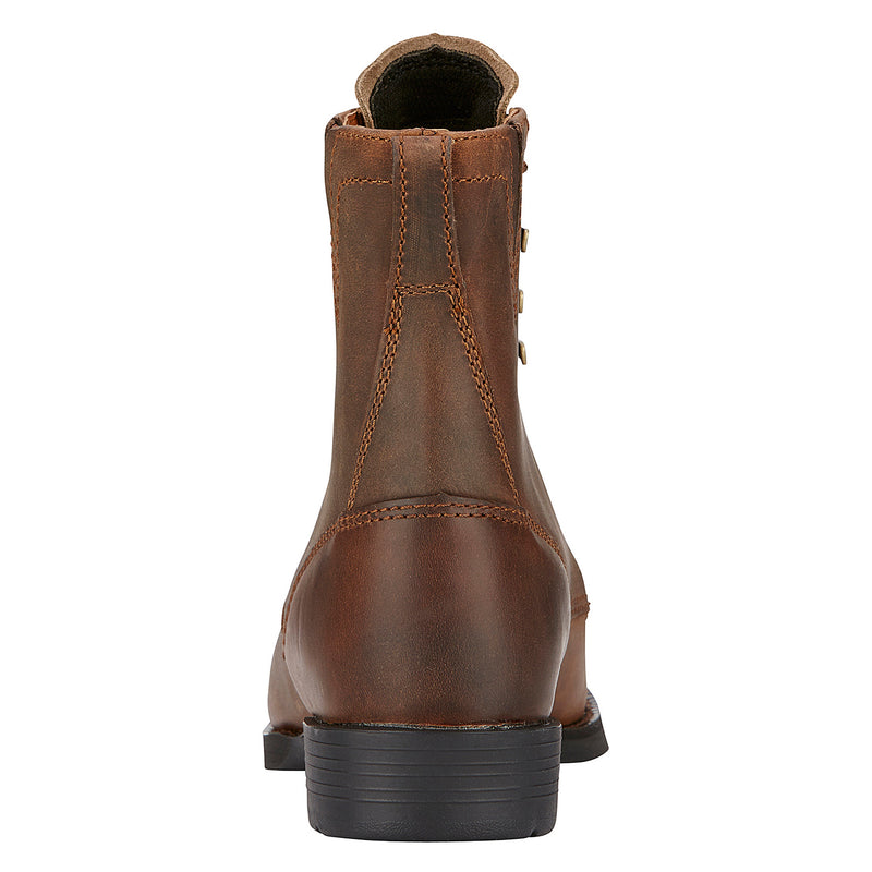 Ariat Women's Heritage Lacer II Distressed Brown 6 In Top Boot