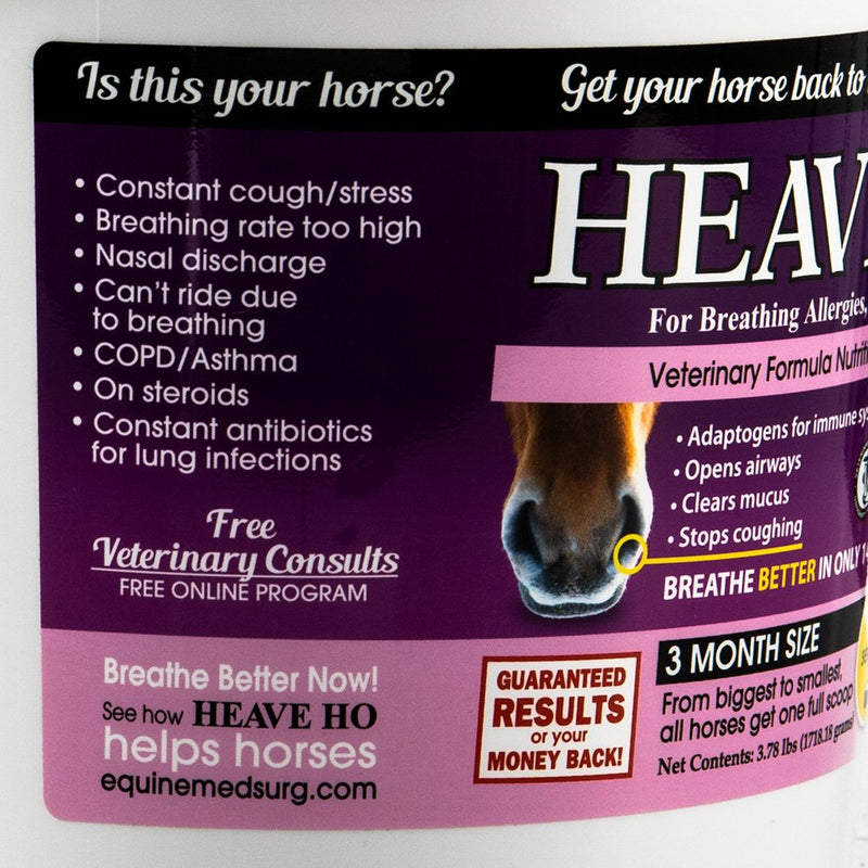 Equine Medical Heave Ho 90 day (Molasses)
