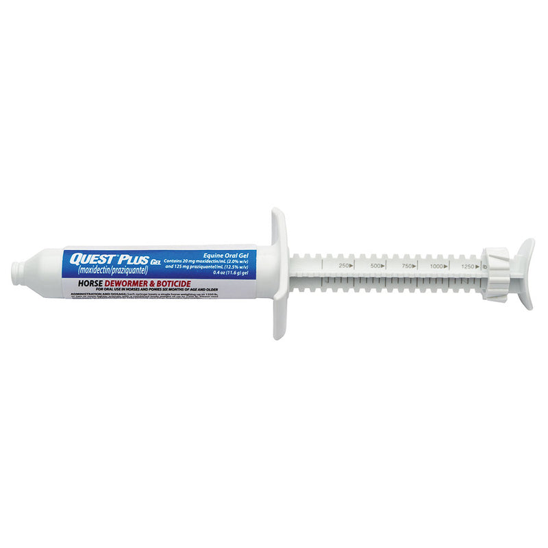 Zoetis Animal Health Quest Plus Gel Equine Dewormer