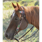 Circle Y Saddlery Vibrant Garden Browband Headstall