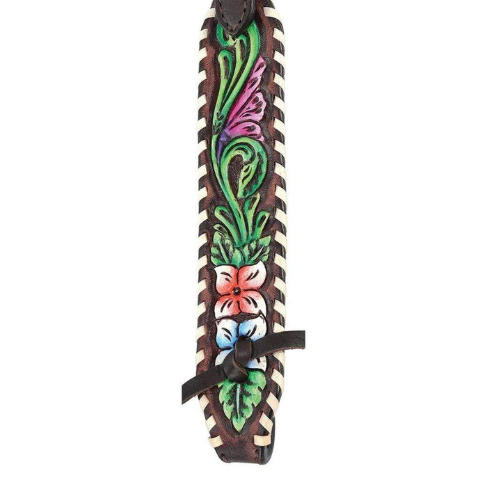Circle Y Saddlery Vibrant Garden Browband Headstall
