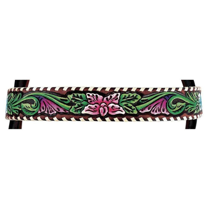 Circle Y Saddlery Vibrant Garden Browband Headstall