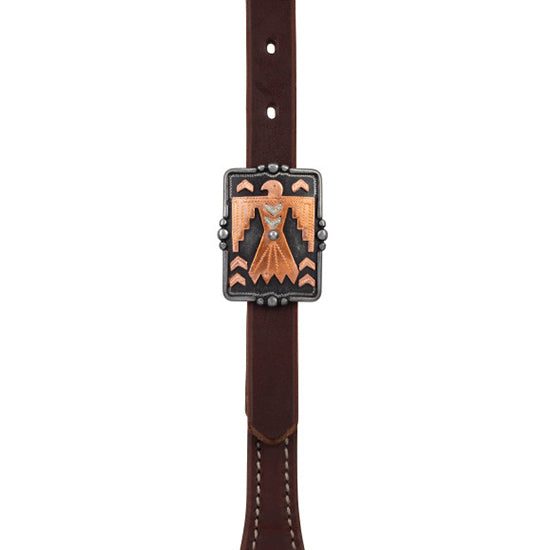Weaver Leather Thunderbird Buckle Single Ear Headstall