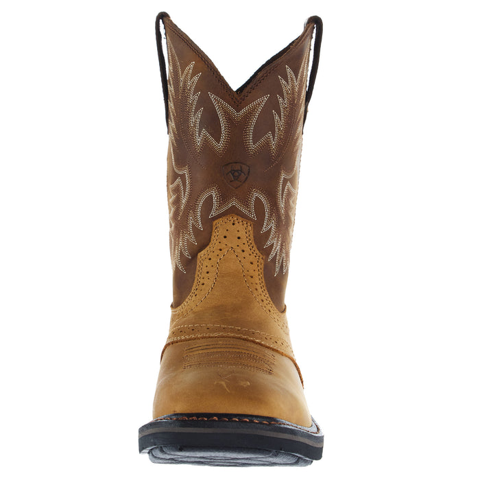 Ariat Mens Sierra 10In Top Wide Square Soft Toe Work Boot