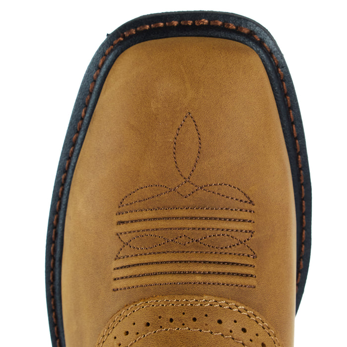 Ariat Mens Sierra 10In Top Wide Square Soft Toe Work Boot
