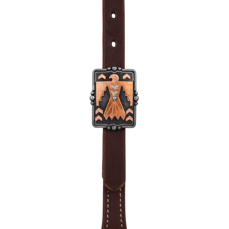 Weaver Leather Thunderbird Buckle Single Ear Headstall