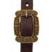 Weaver Leather Vintage Brass Center Bar Buckle Single Ear Headstall