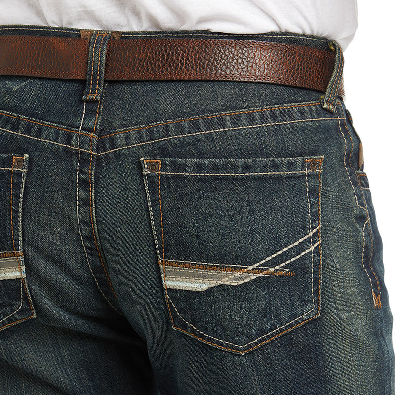 Ariat Men's M2 Relaxed Scoundrel Dusty Road Boot Cut Jeans
