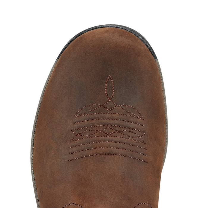 Ariat Women's Terrain Pull On Distressed Brown Waterproof Boot