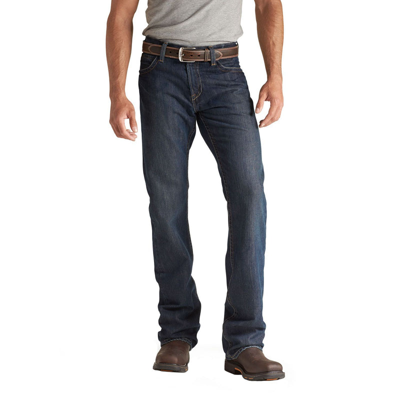 Ariat Men's FR M4 Basic Relaxed Fit Boot Cut Work Jeans