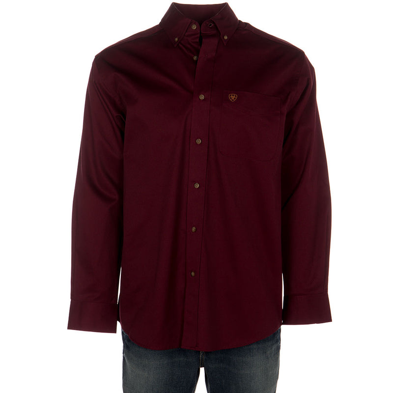 Ariat Men's Solid Twill Shirt