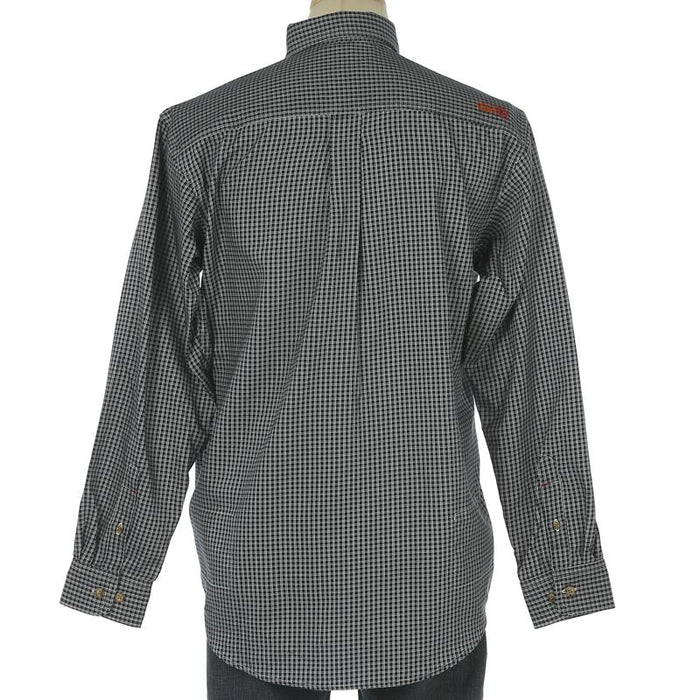 Ariat Men's Flame Resistant Blue Check Long Sleeve