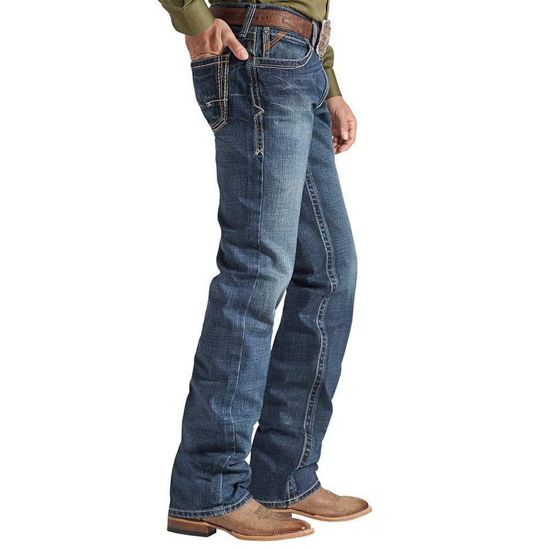 Ariat Men's M5 Boundary Slim Stackable Straight Leg Jeans