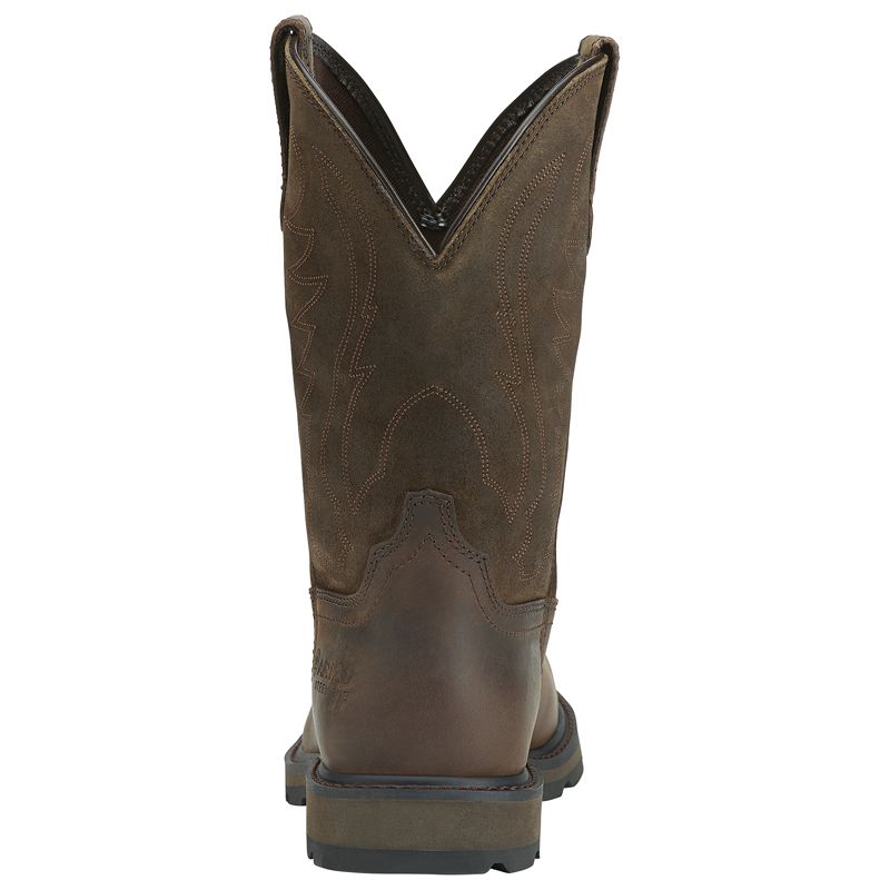 Ariat Men's Groundbreaker Pull-On Steel Toe Work Boots