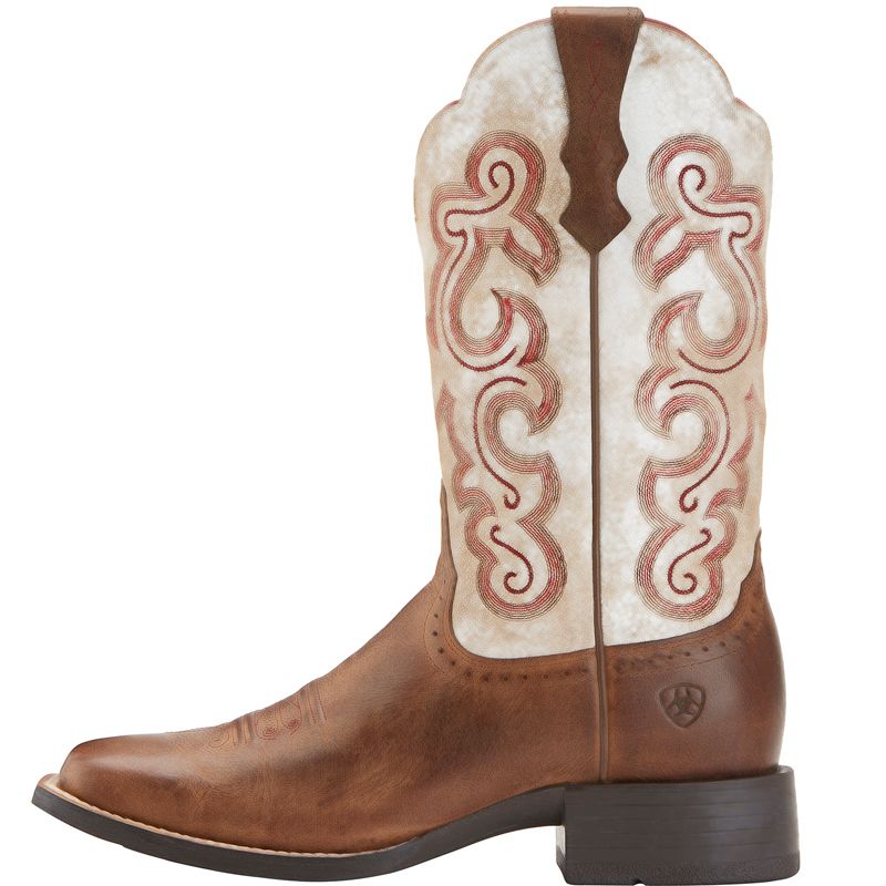 Ariat Women's Quickdraw Sandstorm Cowgirl Boots