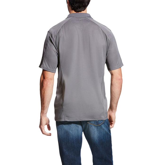 Ariat Men's Grey AC Polo