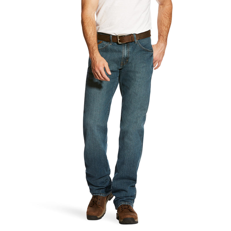 Ariat Men's Rebar M4 Low Rise Boot Cut Jeans