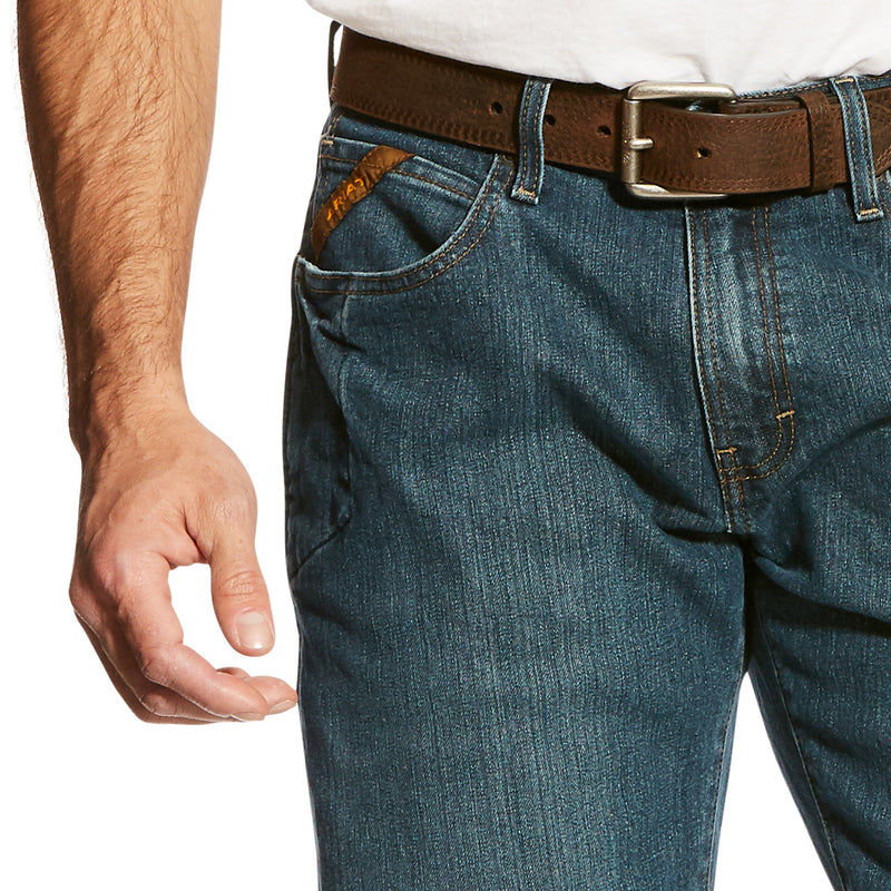 Ariat Men's Rebar M4 Low Rise Boot Cut Jeans