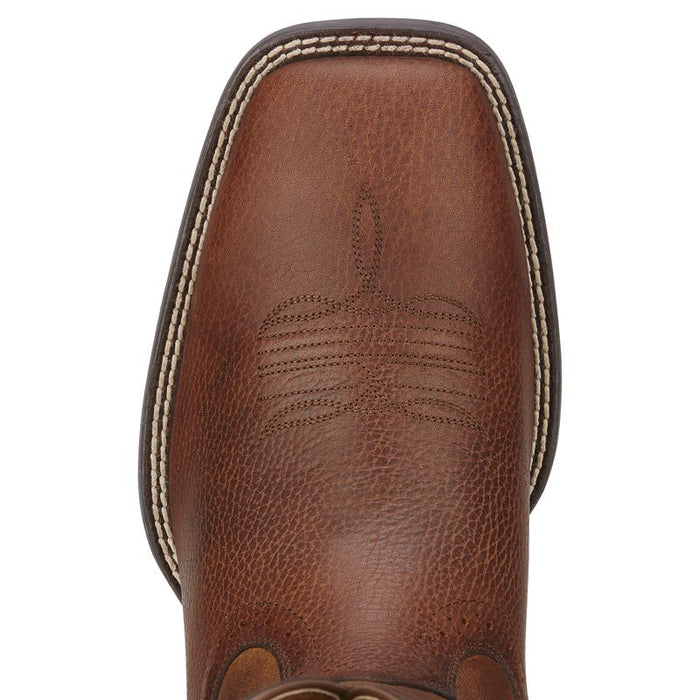 Ariat Men's Sport Western Fiddle Brown Cowboy Boots