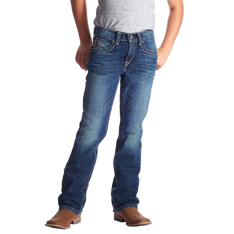 Ariat Boy's B5 Boundary Med Wash Jeans