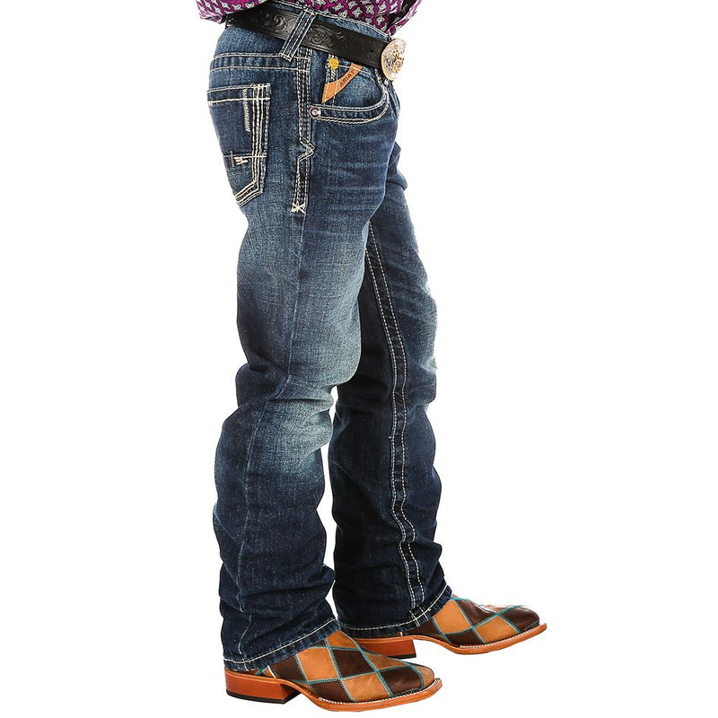 Ariat Boy's B5 Boundary Med Wash Jeans